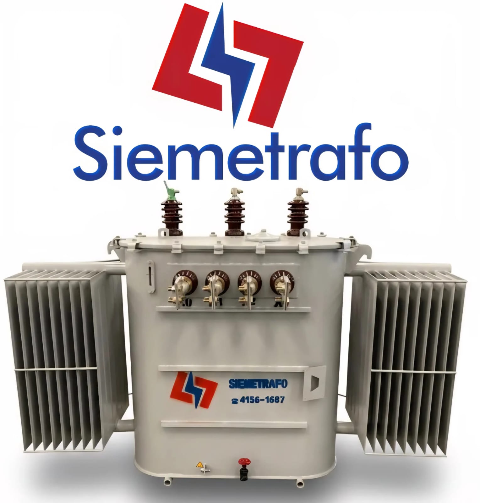 Transformador a Óleo Trifásico 500KVA - 13.8KV A 11.4KV - 380/22OV